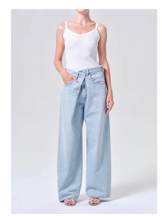 Agolde Denim - AGOLDE Vana Fold Wide Leg Jeans • Spark • Size 27 • NWOT $278 Celeb Fav